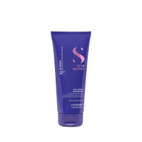 ALFAPARF SEMI DI LINO BLONDE violetinis kondicionierius šviesiems plaukams ANTI-YELLOW, 200 ml
