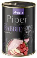 DOLINA NOTECI Piper Animals Rabbit and apple - šlapias maistas šunims - 800g