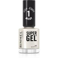 Rimmel Super Gel gelinis nagų lakas, stingstantis be UV / LED lempos atspalvis 109 Whipped 12 ml
