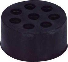 JACOB Daugiapakis Perfect M40 kabelis Ø 8x6,5 mm TPE guminis, juodas