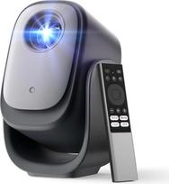 Dangbei N2 mini išmanusis projektorius su stovu, oficialus "Netflix" namų projektorius 1080P Full HD, automatinis fokusavimas, trapecijos korekcija, "Dolby" garsas, nešiojamasis vaizdo projektorius su "WiFi" ir "Bluetooth", skirtas naudoti lauke
