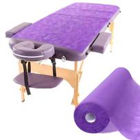 Silk vienkartinė neaustinė paklodė-flizelinas 60cm x 50m, violetinė
