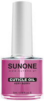 SUNONE odelių ir nagų aliejukas Very Berry uogų kvapo, 5 ml.