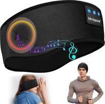 Miego ausinės "Bluetooth", miego ausinės "Bluetooth 5.4" ausinės su itin plonu HD stereo garsiakalbiu sportui, miegui, kelionėms, meditacijai, atsipalaidavimui