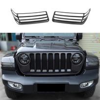 Anglies Pluošto Išvaizdos Priekinio Rato Antakių Žibinto Dangtelio Apdaila Jeep Wrangler JL 18-22