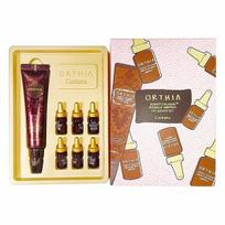 Coreana ORTHIA Perfect Collagen Intensive Ampoule Eye Beauty Set (Eye Cream 30ml, anti-aging, Kbeauty, Korean cosmetics, sample