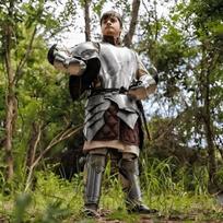 Rankų darbo viduramžių riterio šarvai, pilni plieniniai kūno šarvai LARP, Cosplay, rekonstrukcijoms