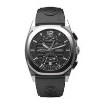 Armand Nicolet Tramelan J09 Chronograph Juodas Ciferblatas Automatinis A668AAA-NR-GG4710N Juodas Gumos Dirželis Vyriškas Laikrodis juoda