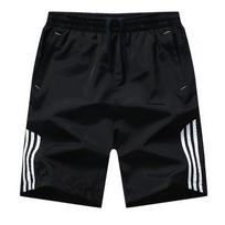Vasarinės kelnės vyrams Laisvalaikio sportinės kelnės Vyriškos pralaidžios orui kelnės Naujas prekės ženklas Paplūdimio kelnės Boardshort Patogus elastinis juosmuo M-9XL M balta