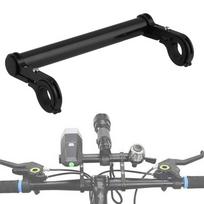 Aluminum Alloy Handlebar Extender for Holding Motorcycle E-Bike Lamp Speedometer GPS Phone Mount Holder  w / Wrench