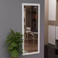 Veidrodis, Hanah Home, baltas, 40 x 105 x 2, cm
