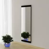 Veidrodis, Hanah Home, juodas, 40 x 120 x 2,2, cm