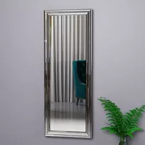 Veidrodis, Hanah Home, sidabrinis, 40 x 105 x 3, cm