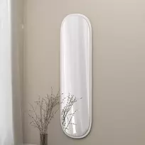 Veidrodis, Hanah Home, baltas, 40 x 120 x 2,2, cm