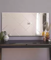 Veidrodis, Hanah Home, baltas, 60 x 120 x 2,2, cm