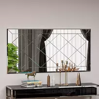Veidrodis, Hanah Home, baltas, 60 x 120 x 2,2, cm