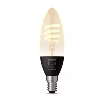 Philips Hue Warm-to-cool 4.6W Fil Candle E14
