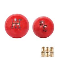 1set 6 Speed and 4 Speed Gear Shift Knob with Adapter for Jeep/Wrangler YJ TJ JK