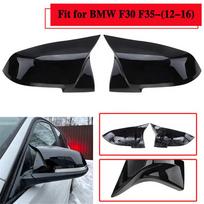 2 vnt. galinių veidrodėlių dangtelių, skirtų BMW X1 visureigiui E84 2009–2015, 3 serijos F31 2012–2018