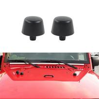 2 vnt. Automobilio variklio dangčio Bamperio Stop Guminis Pagalvėlės Kištuko Rinkinys JEEP WRANGLER JK 2007-2017