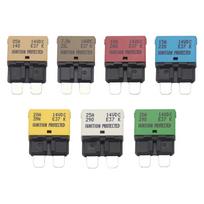 12V Atstatomas grandinės pertraukiklis Atstatomi saugikliai Rinkinys Automobiliui/Kemperiui/Valčiai/Jūrai