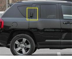 Nauja 2007-2016 m. Jeep Compass Dešinės pusės Galinių Durų Išorinė Rankenėlė Juoda 05115826AF