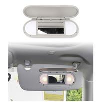 1× Gray Sun Visor Vanity Mirror Cover 51167342194 For BMW MINI F55 F56 2015-2022