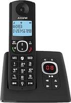 ALCATEL F530 Voice - Belaidis fiksuotojo ryšio DECT telefonas su atsakikliu - Didelis apšviestas ekranas - Laisvų rankų funkcija - Skambučių blokavimo funkcija - 2 tiesioginio rinkimo mygtukai - Juodas