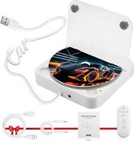 Automobilinis CD grotuvas su USB prievadu - išorinis universalus CD grotuvas sunkvežimiui, papildomas USB ilgintuvas, išorinis CD diskas nešiojamajam kompiuteriui, kompiuteriui, televizoriui, suderinamas su "Android" automobiliniu radiju