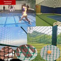 Nailoninis bemazgis sportinis tinklas: Futbolas, Tenisas, Ledo Ritulys, Beisbolas Apsauginė Tvora ir Izoliacinis Tinklas Football/Basketball Court