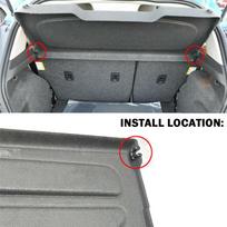 Nauji bagažinės dangčio apkrovos dangčio pasukimo tvirtinimo spaustukai Ford Focus Mondeo Fiesta C-Max