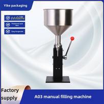 A03 Manual Dual-Purpose Paste and Liquid Filling Machine with Scale 650x280x230mm