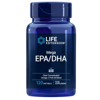 Mega EPA/DHA Maisto papildas 120 kapsulių