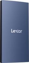 "Lexar ES3" išorinis 1 TB SSD, USB 3.2 Gen2 nešiojamasis SSD, iki 1050MB/s skaitymo, 1000MB/s rašymo, nešiojamasis SSD, skirtas "iPhone15" serijai, "Mac", "PS5/XBOX", nešiojamiesiems kompiuteriams ir žaidimų konsolėms (mėlynas)