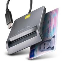 CARD READER FLAT SMARTCARD/ID/USB-C 1.3M, SDCAXACRE_SM3TC