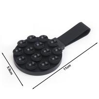 Suction Cup Magnetic Phone Mount Colorful Mirror Shower Silicone Suction Phone Case Grip Stand Holder For iPhone 15 14 Magsafe juoda