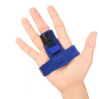 Medicininis fiksatorius pirštui, su lipukais, piršto ortozė, įtvaras, atrama, skausmo malšinimas, piršto apsauga, įtvaras, atraminis diržas