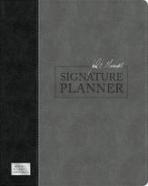 John C. Maxwell Signature Planner (Gray Black LeatherLuxe®)