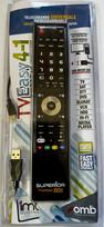 Išmaniojo (Smart TV) ir televizoriaus priedas Universalus nuotolinio valdymo pultas OMB TV Easy 4-1