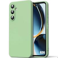 Case for Samsung Galaxy A36 5G - Soft Silicone Green - BOOLING® žalia