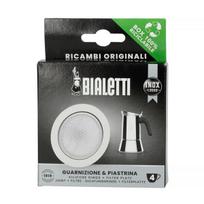 Tarpinė ir sietelis Bialetti nerūdijančio plieno moka kavinukams (4 puod.)