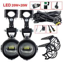 Papildomas rūko žibintas Priekiniai laikikliai LED vairavimo žibintas BMW R1200GS Adventure LC F650GS F800GS F700GS Motociklų priekiniai žibintai