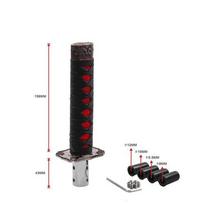 Universalus Samurajaus Kardas Pavarų Perjungimo Rankenėlė Shifter Katana Metalinis Juodas+Raudonas 15cm