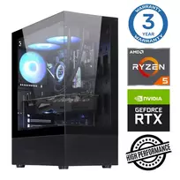 INTOP Ryzen 5 7500F 16GB DDR5 500SSD M.2 NVME RTX5060Ti 8GB no-OS