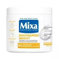 MIXA_Niacinamide Bright drėkinamasis ir šviesinantis kremas veidui, kūnui ir rankoms 400ml