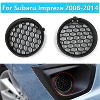 Left & Right Side Fog Light Covers Black For Subaru Impreza 2008 2009 2010- 2014