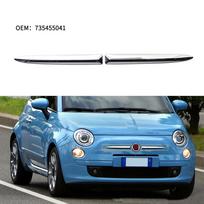 Pora priekinio buferio viršutinių grotelių apdailos juostų, skirtų Fiat 500 2007-2015