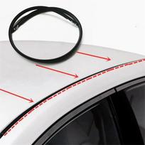 Juoda guminė stogo apdailos juosta, kairė pusė 74316-SAA-003 Honda Jazz 2007-2008