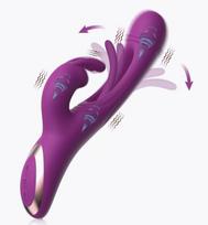 Vibratorius 3-in-1 sekso žaislas moterims