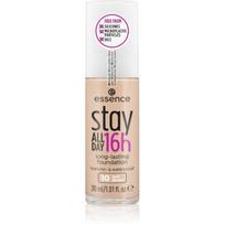 essence Stay ALL DAY 16h vandeniui atspari makiažo priemonė atspalvis 10 Soft Beige 30 ml